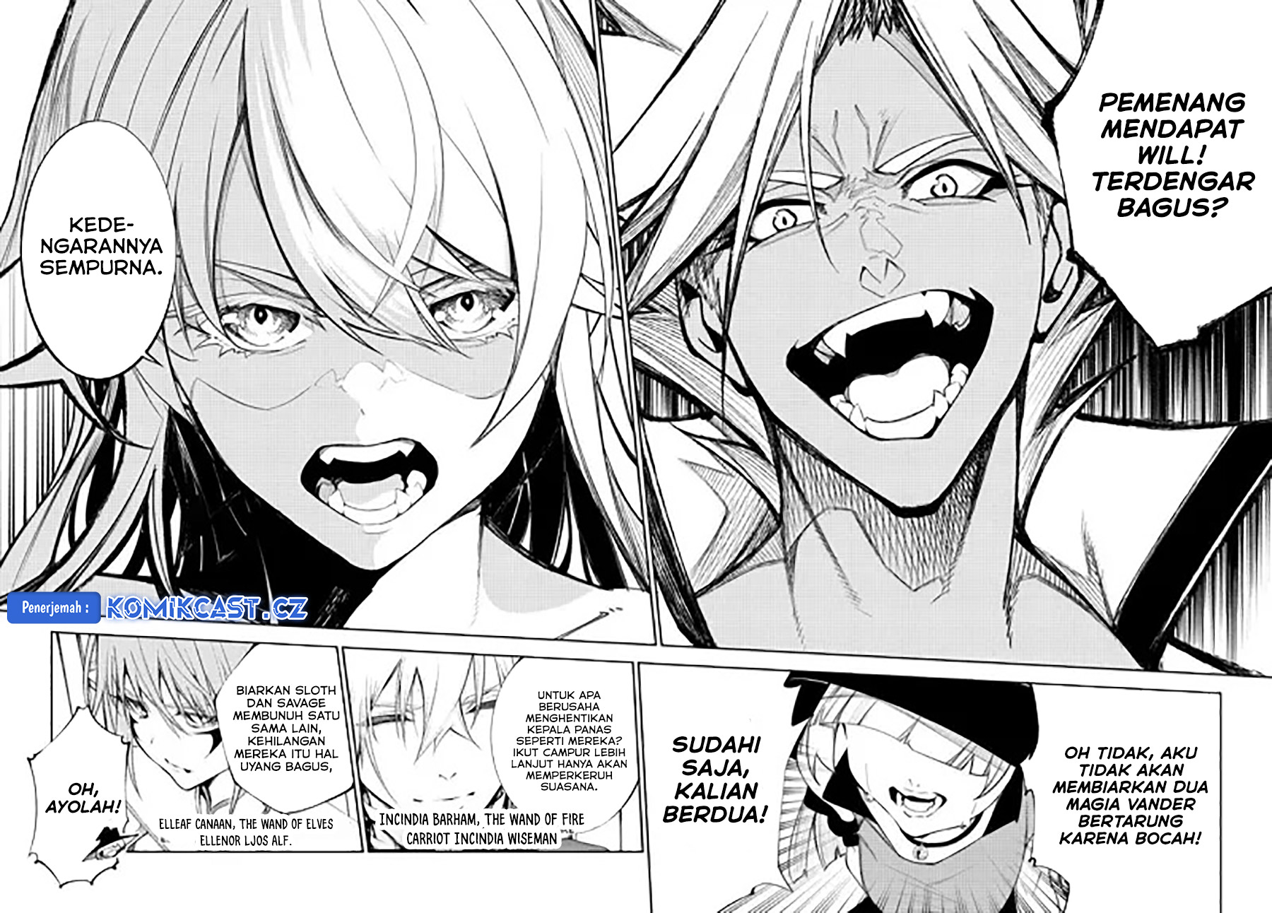 Tsue to Tsurugi no Wistoria chapter 38