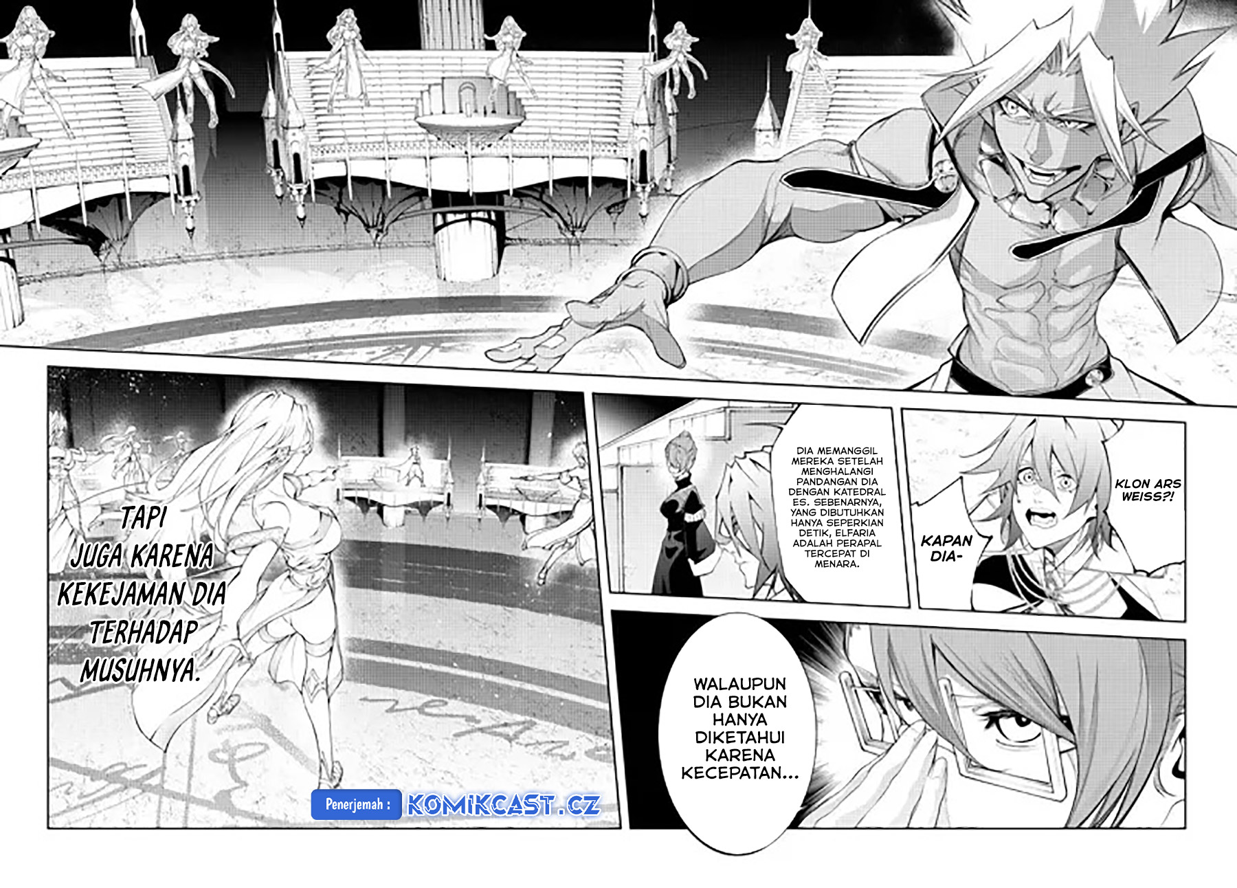 Tsue to Tsurugi no Wistoria chapter 38