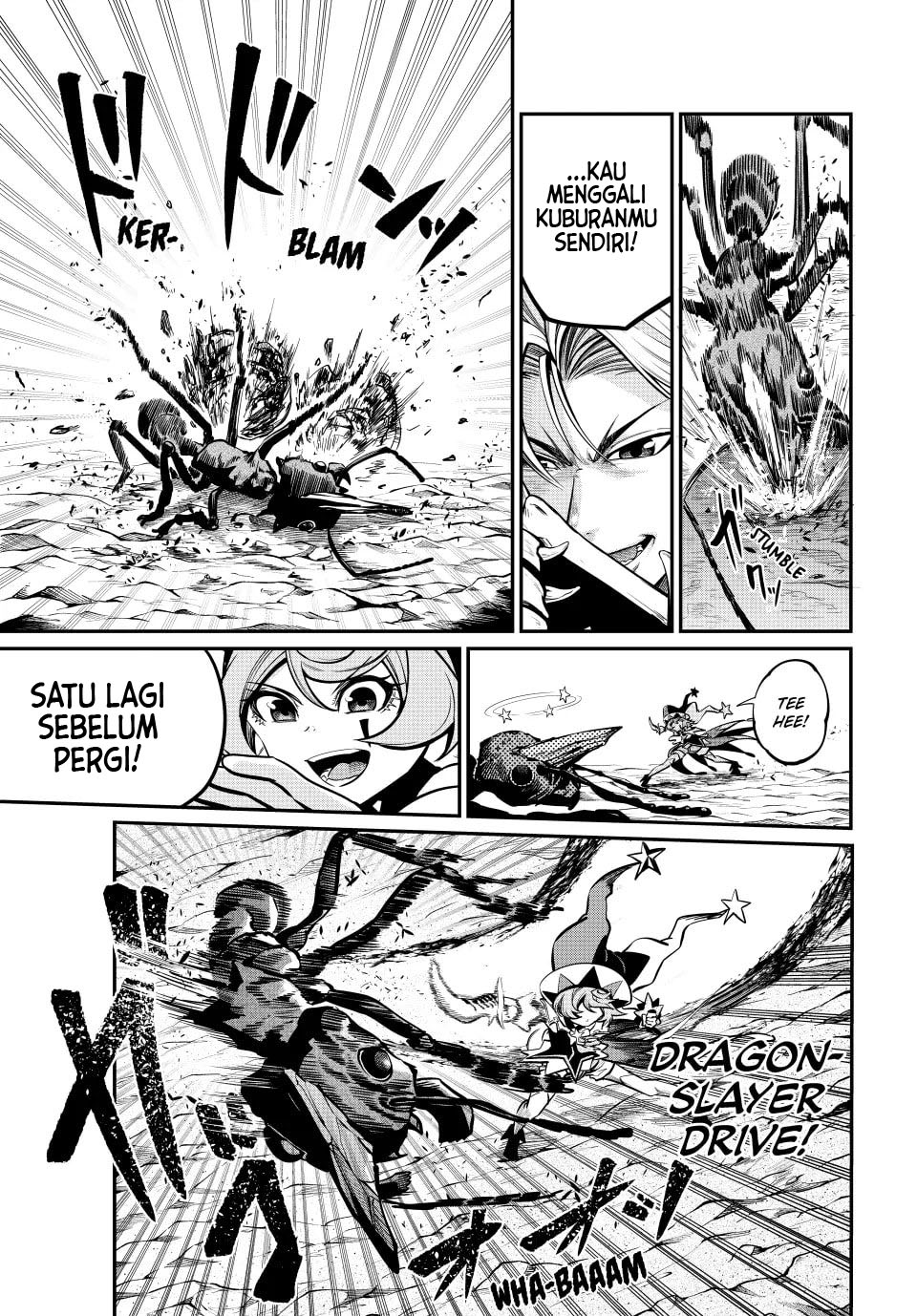 Tsuihou Sareta Tenshou Juu Kishi wa Game Chishiki de Musou Suru Chapter 116 Bahasa Indonesia