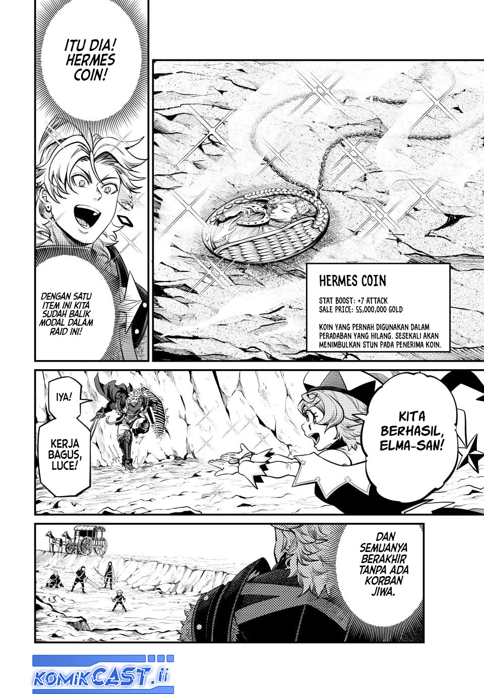 Tsuihou Sareta Tenshou Juu Kishi wa Game Chishiki de Musou Suru Chapter 119 Bahasa Indonesia