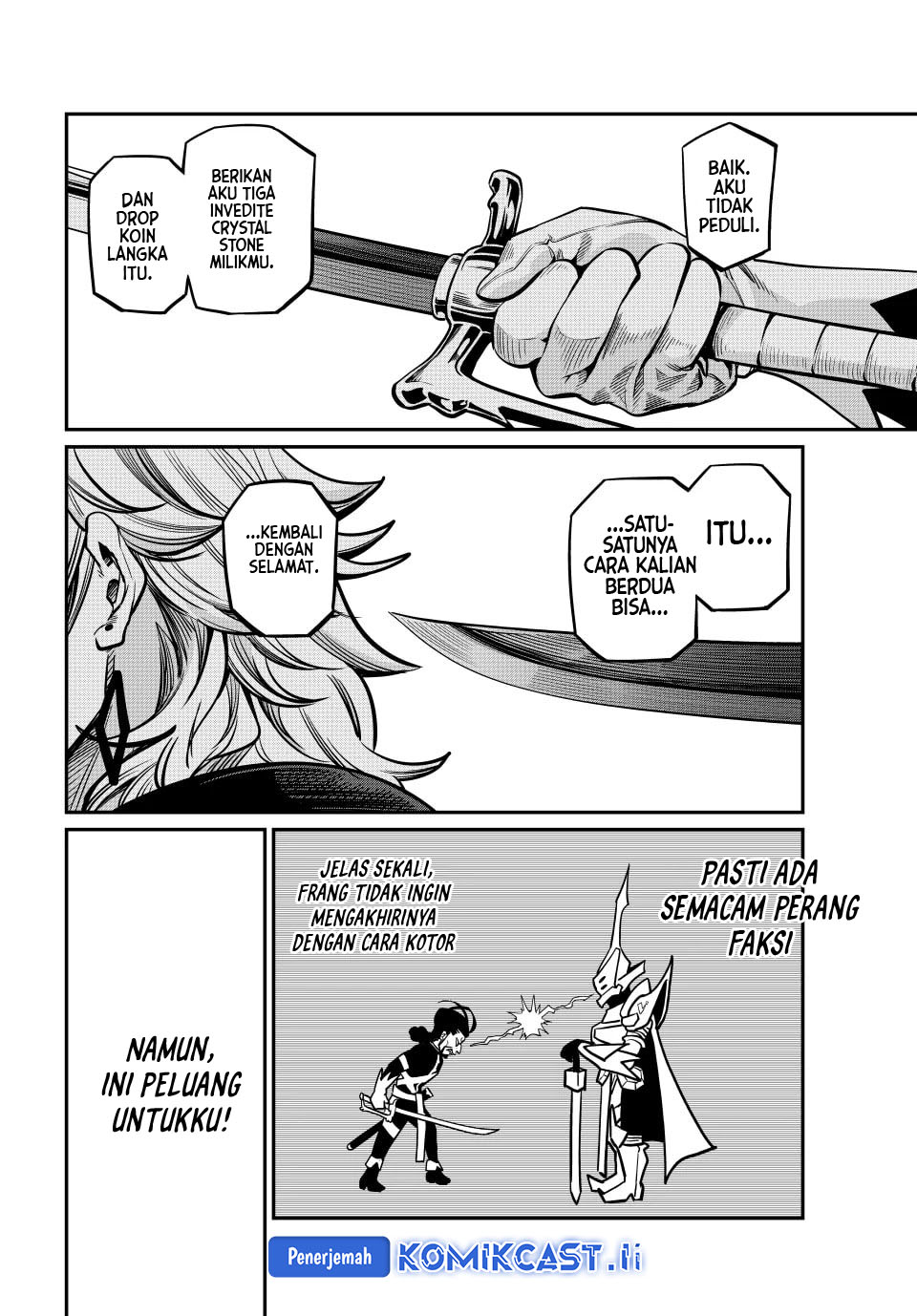Tsuihou Sareta Tenshou Juu Kishi wa Game Chishiki de Musou Suru Chapter 119 Bahasa Indonesia
