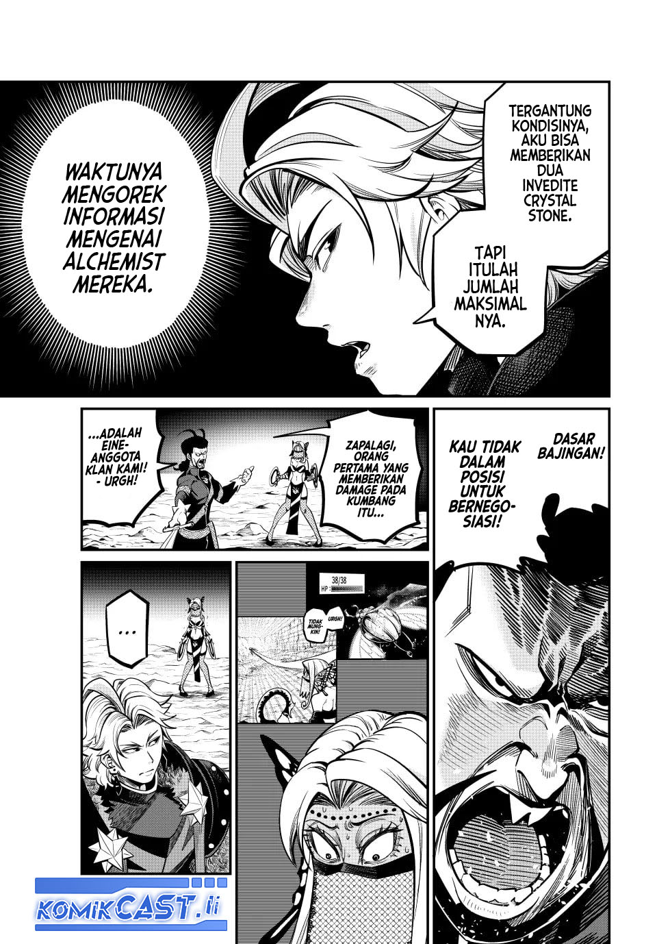 Tsuihou Sareta Tenshou Juu Kishi wa Game Chishiki de Musou Suru Chapter 119 Bahasa Indonesia