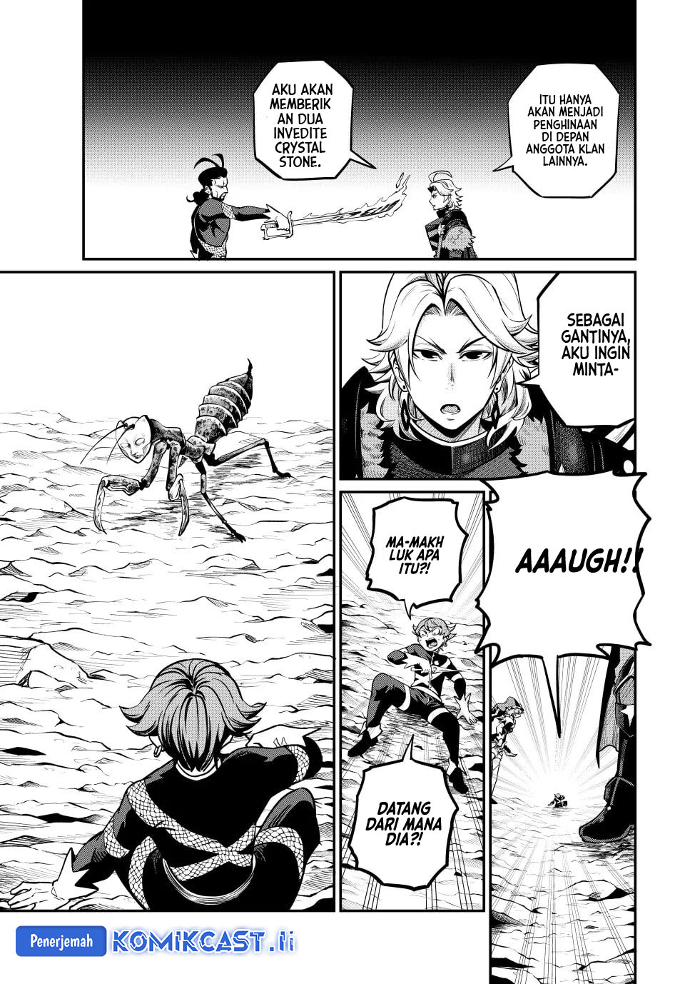 Tsuihou Sareta Tenshou Juu Kishi wa Game Chishiki de Musou Suru Chapter 119 Bahasa Indonesia