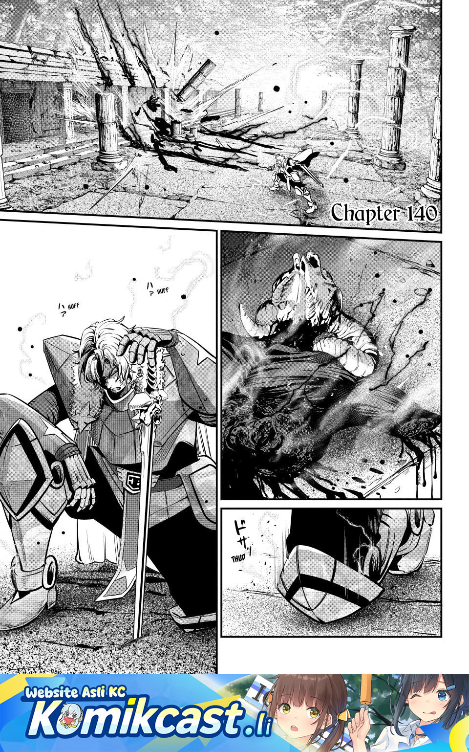 Tsuihou Sareta Tenshou Juu Kishi wa Game Chishiki de Musou Suru Chapter 140 Bahasa Indonesia