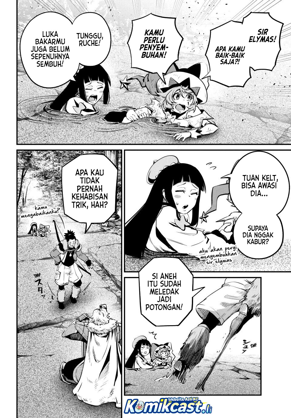 Tsuihou Sareta Tenshou Juu Kishi wa Game Chishiki de Musou Suru Chapter 140 Bahasa Indonesia