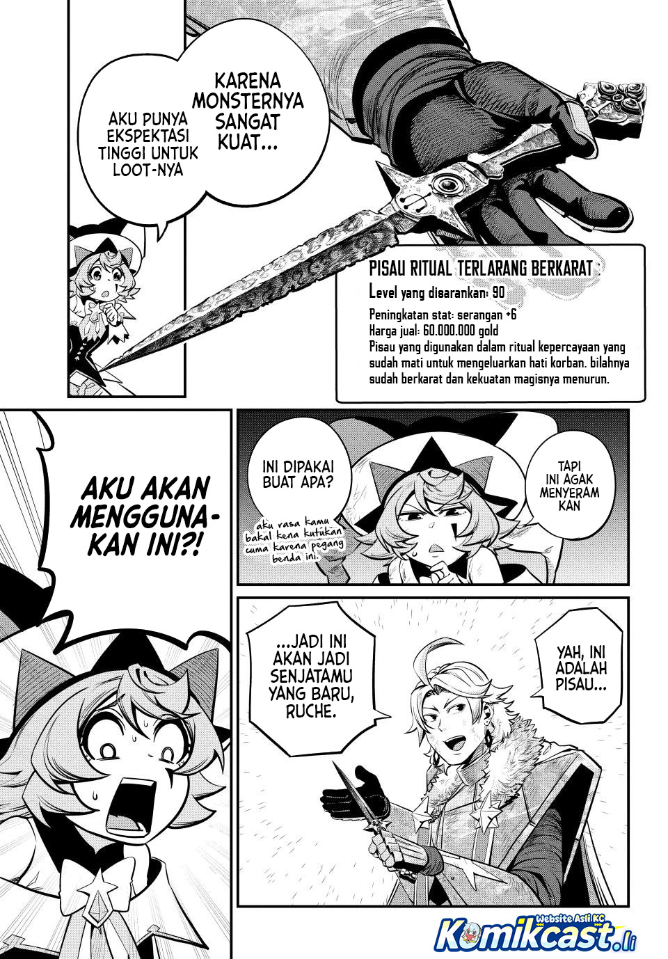 Tsuihou Sareta Tenshou Juu Kishi wa Game Chishiki de Musou Suru Chapter 140 Bahasa Indonesia