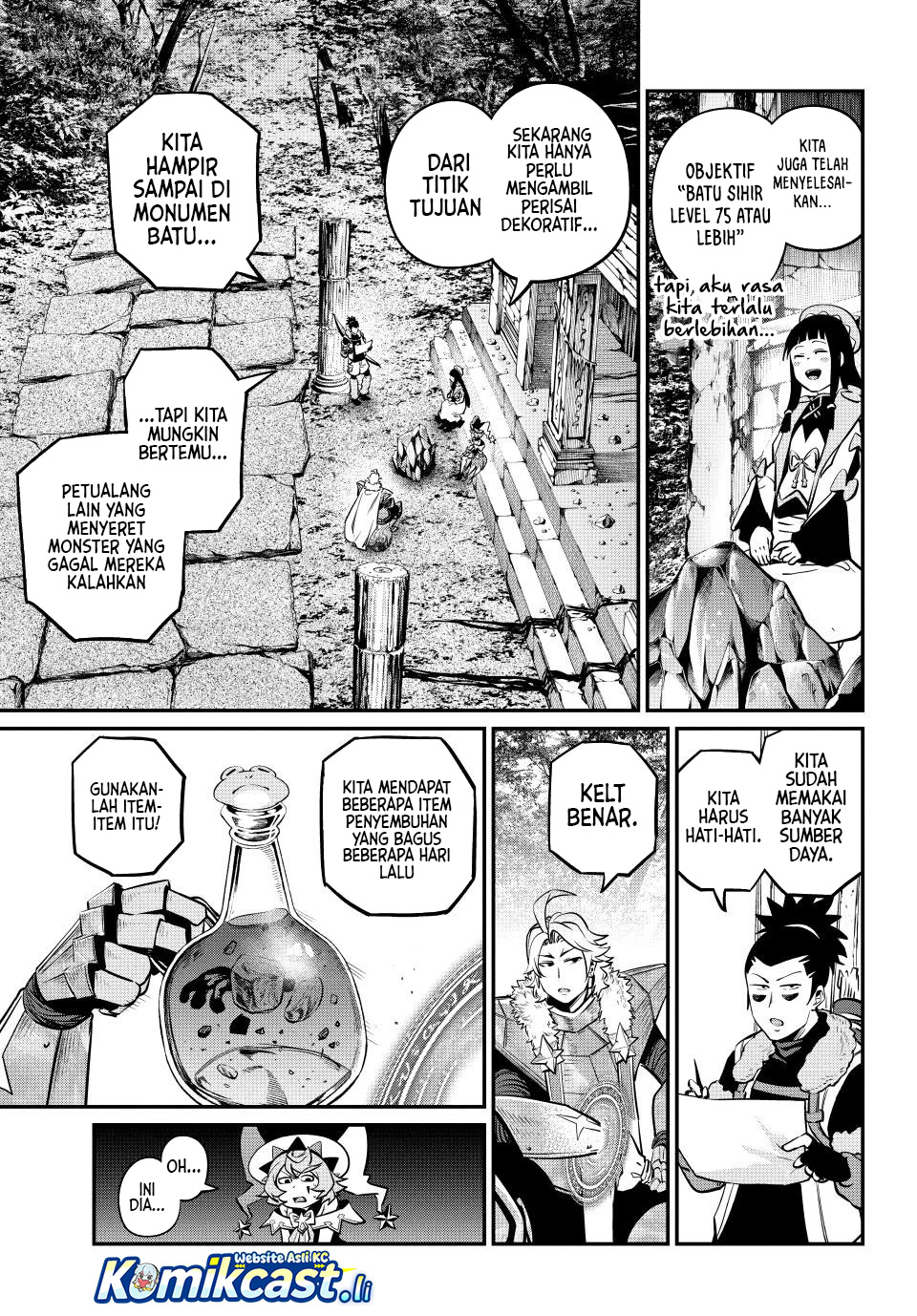 Tsuihou Sareta Tenshou Juu Kishi wa Game Chishiki de Musou Suru Chapter 140 Bahasa Indonesia