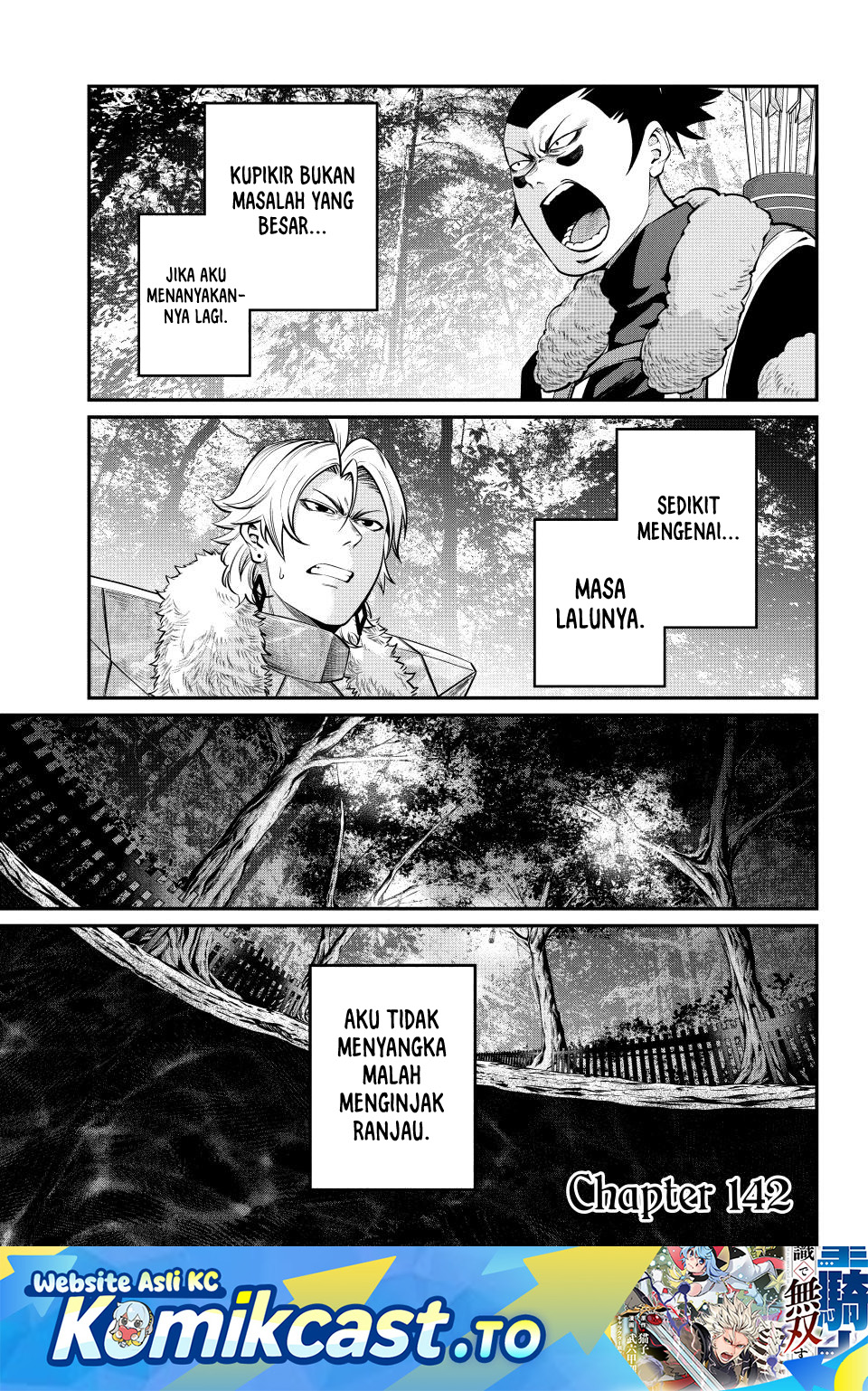 Tsuihou Sareta Tenshou Juu Kishi wa Game Chishiki de Musou Suru Chapter 142 Bahasa Indonesia