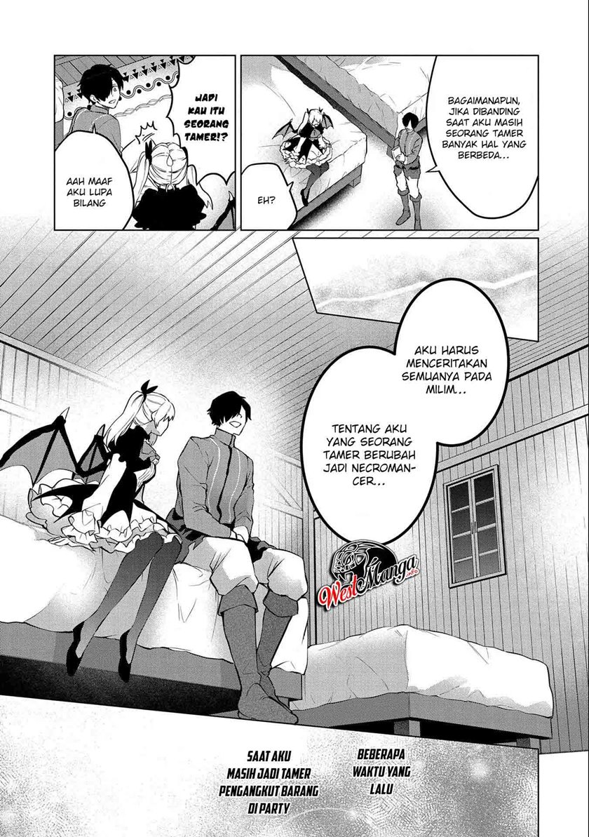 Tsuihou Sareta Onimotsu Tamer, Sekai Yuiitsu No Necromancer Ni Kakusei Suru: Ariamaru Sono Chikara D Chapter 02.1 Bahasa Indonesia