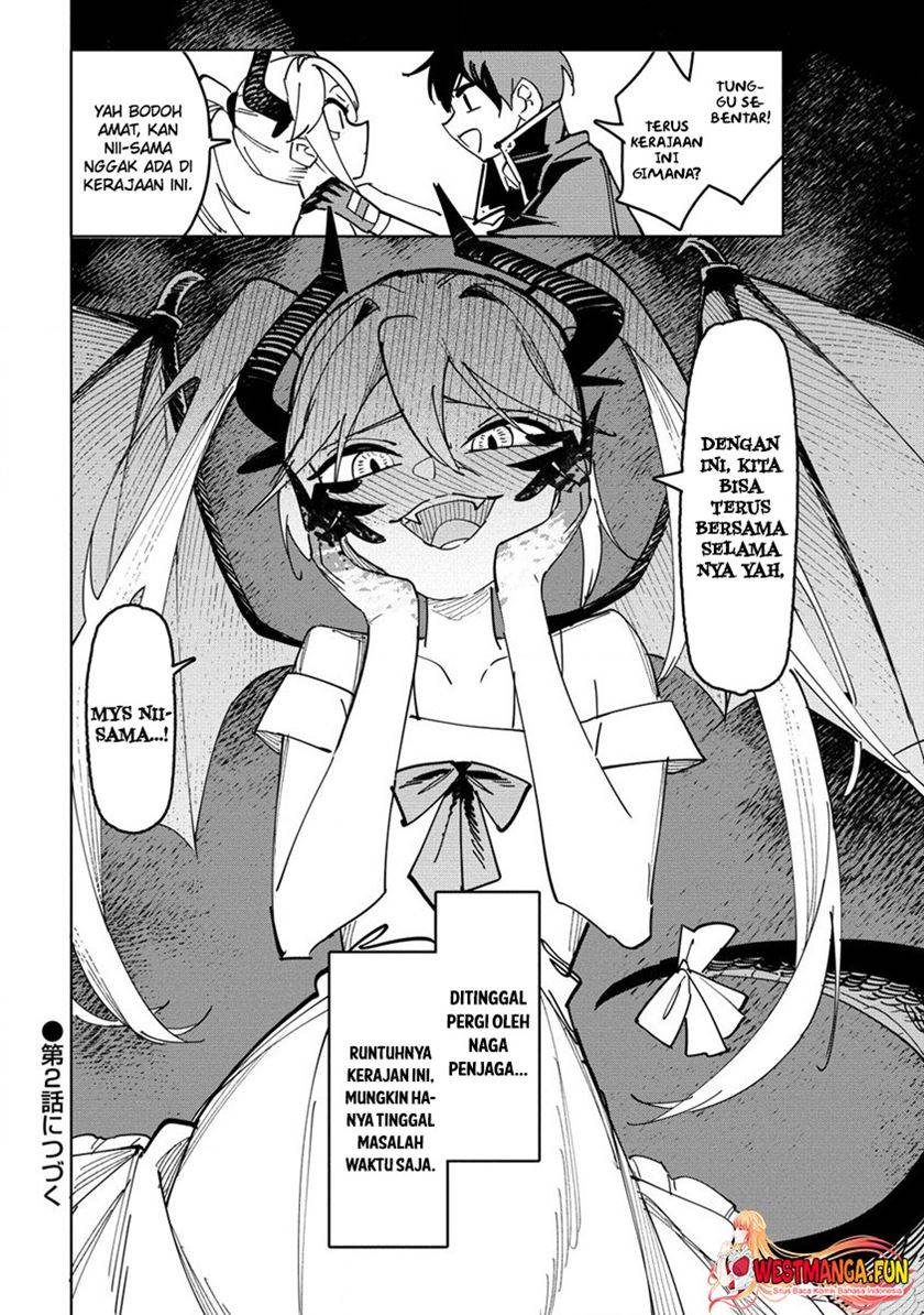 Tsuihousareta Renkinjutsushi wa Mujikaku ni Densetsu to Naru Yandere Imouto Chapter 01 Bahasa Indonesia