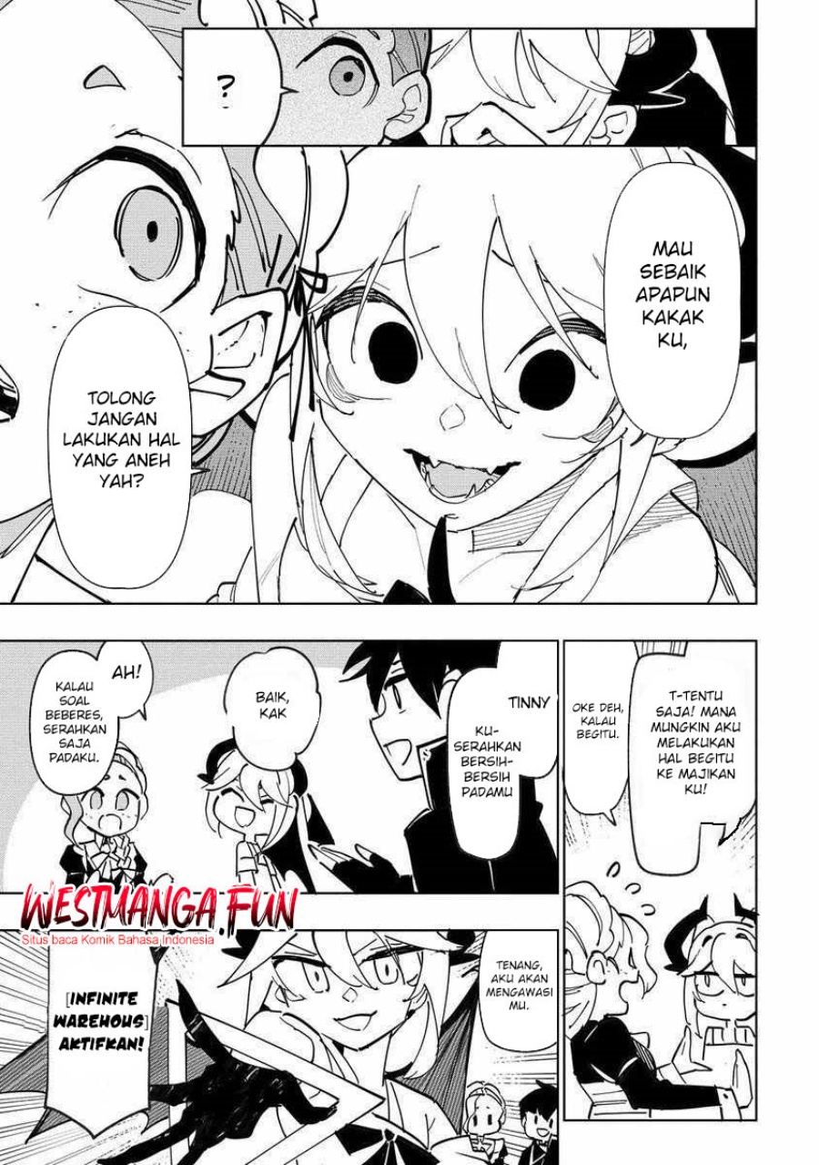 Tsuihousareta Renkinjutsushi wa Mujikaku ni Densetsu to Naru Yandere Imouto Chapter 06.1 Bahasa Indonesia