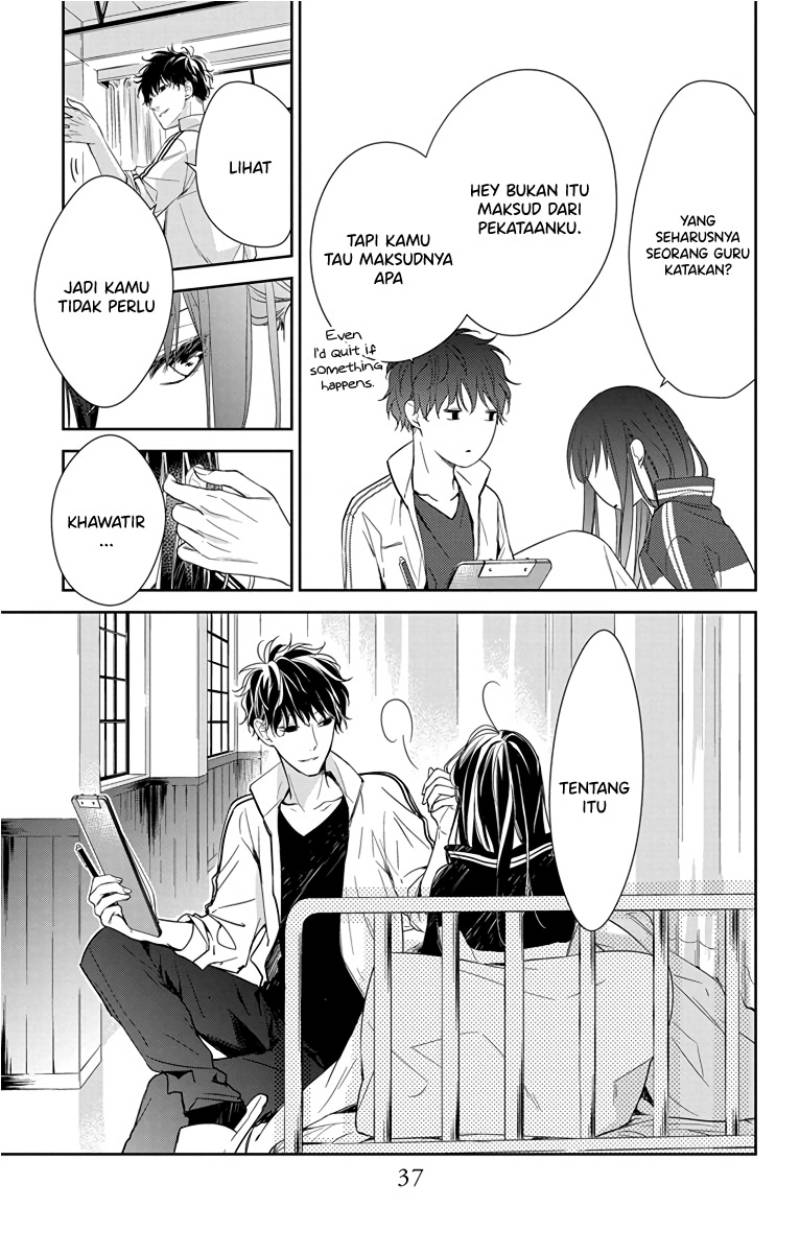 Tsuiraku JK to Haijin Kyoushi Chapter 22 Bahasa Indonesia