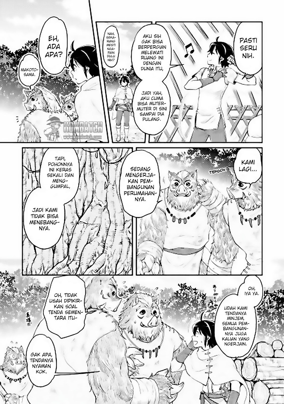 Tsuki ga Michibiku Isekai Douchuu chapter 6