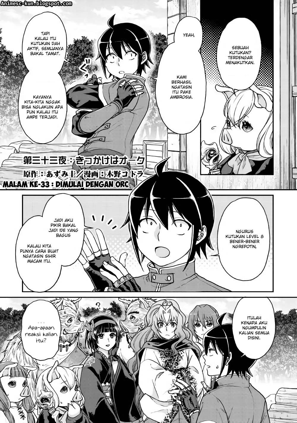 Tsuki ga Michibiku Isekai Douchuu chapter 33