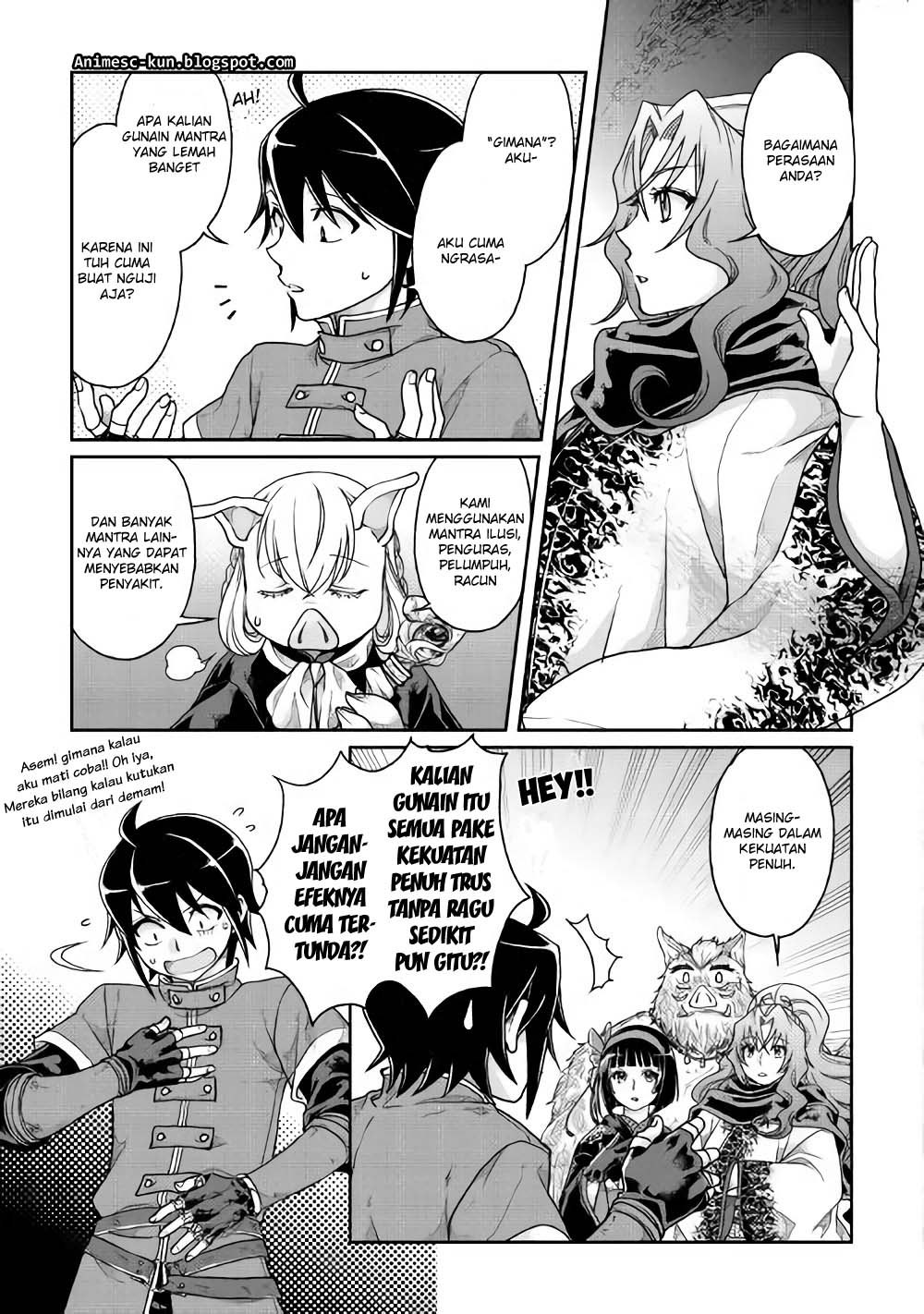 Tsuki ga Michibiku Isekai Douchuu chapter 33