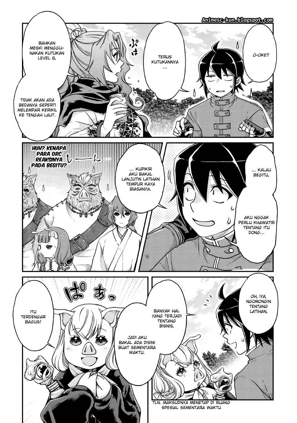 Tsuki ga Michibiku Isekai Douchuu chapter 33