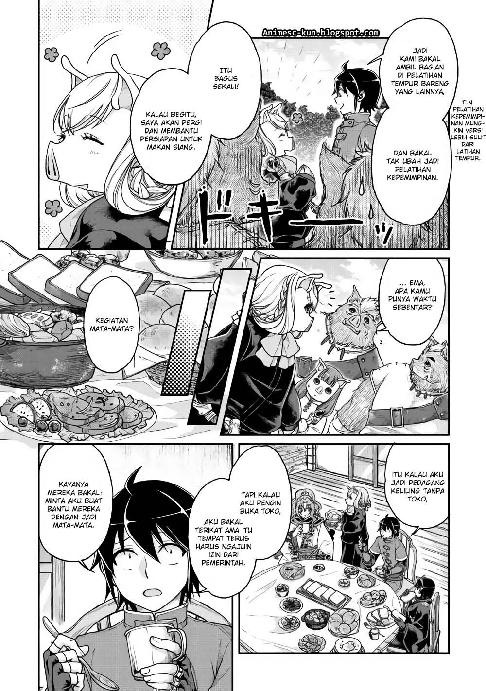 Tsuki ga Michibiku Isekai Douchuu chapter 33