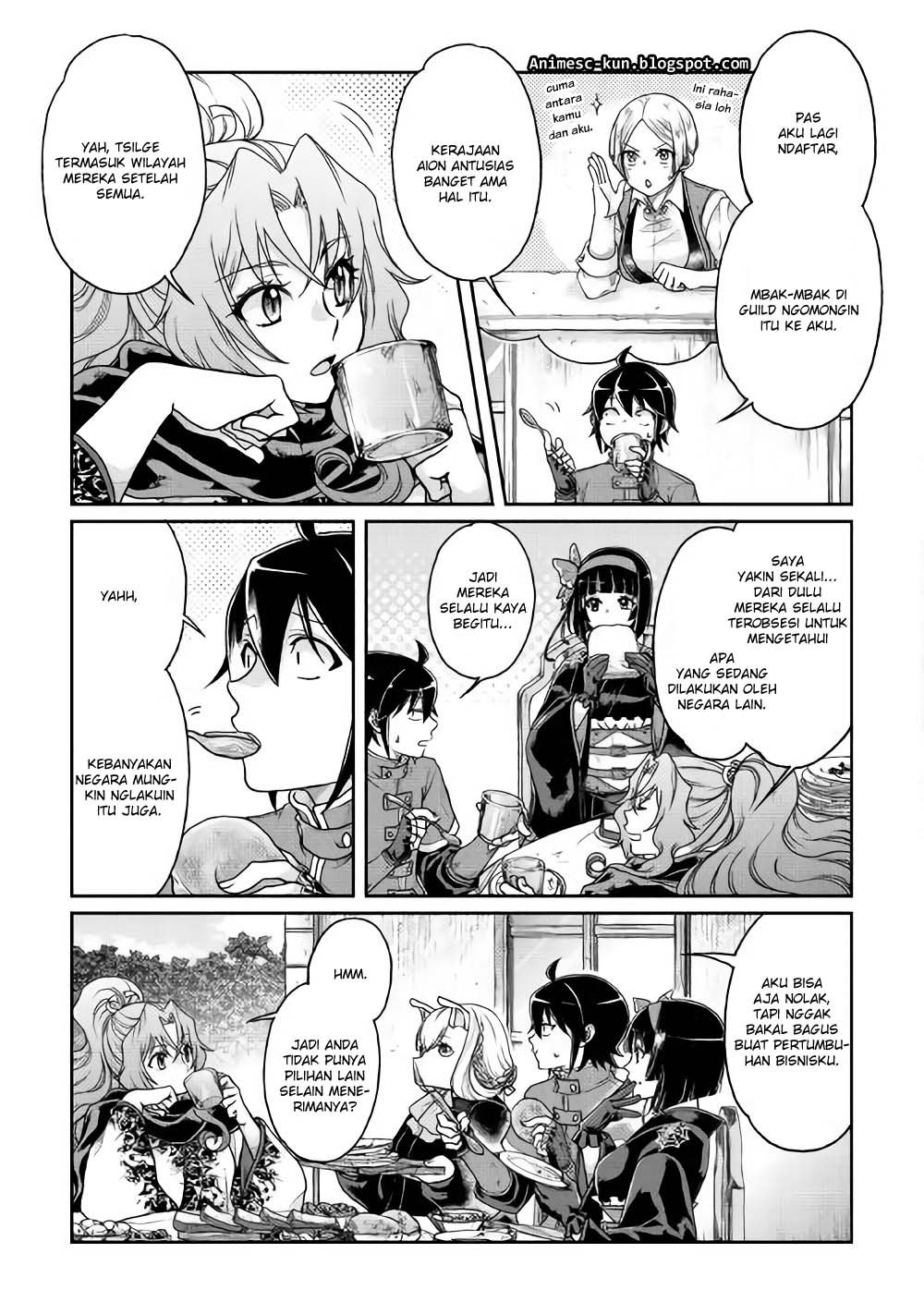 Tsuki ga Michibiku Isekai Douchuu chapter 33
