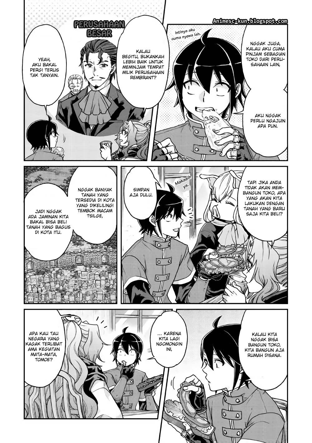Tsuki ga Michibiku Isekai Douchuu chapter 33