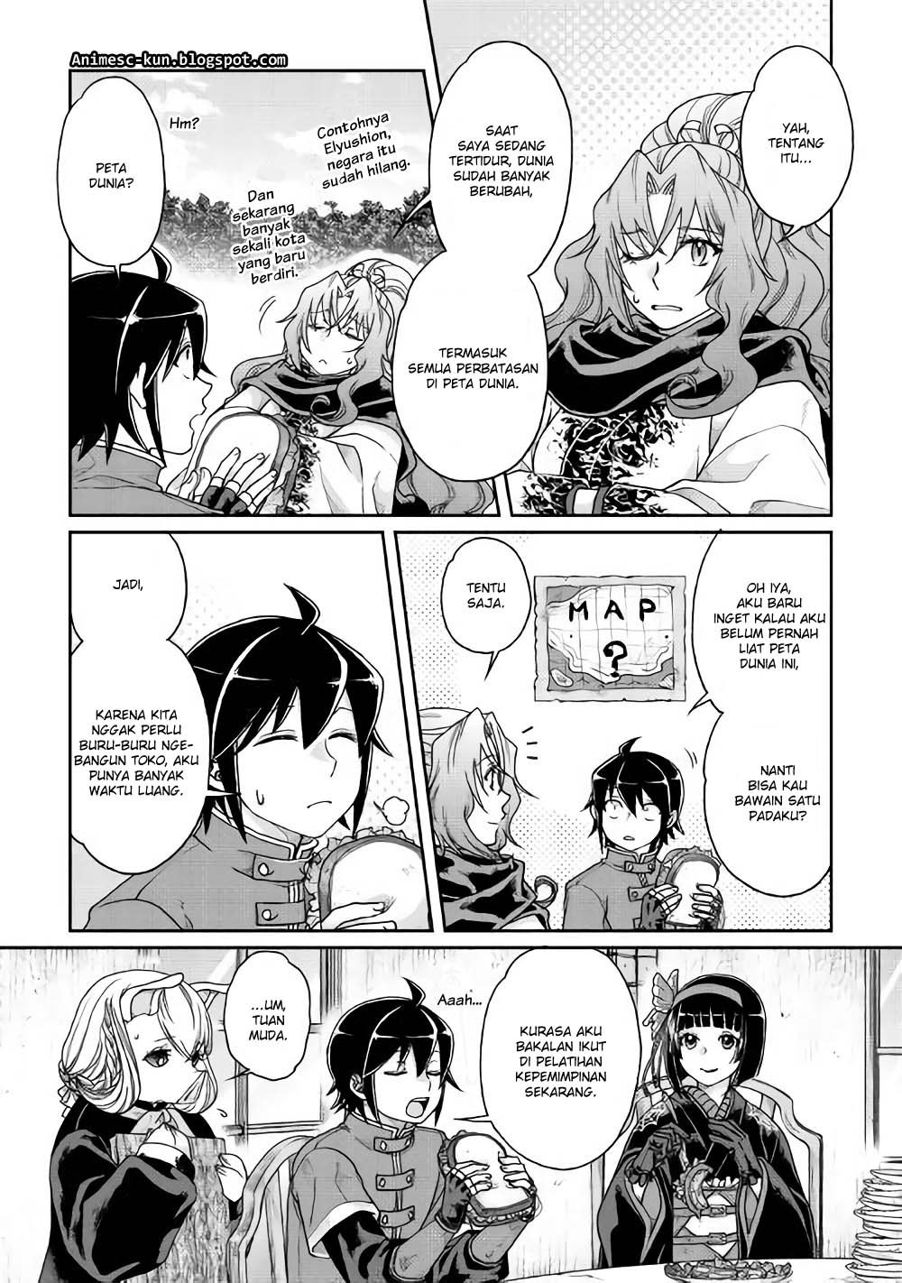 Tsuki ga Michibiku Isekai Douchuu chapter 33