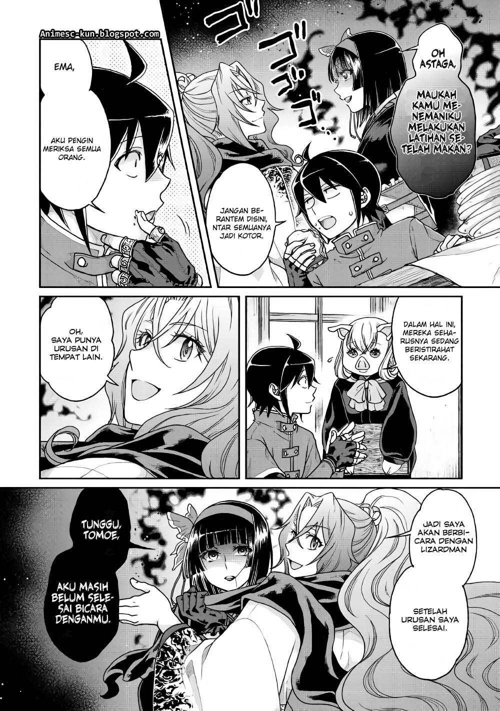 Tsuki ga Michibiku Isekai Douchuu chapter 33