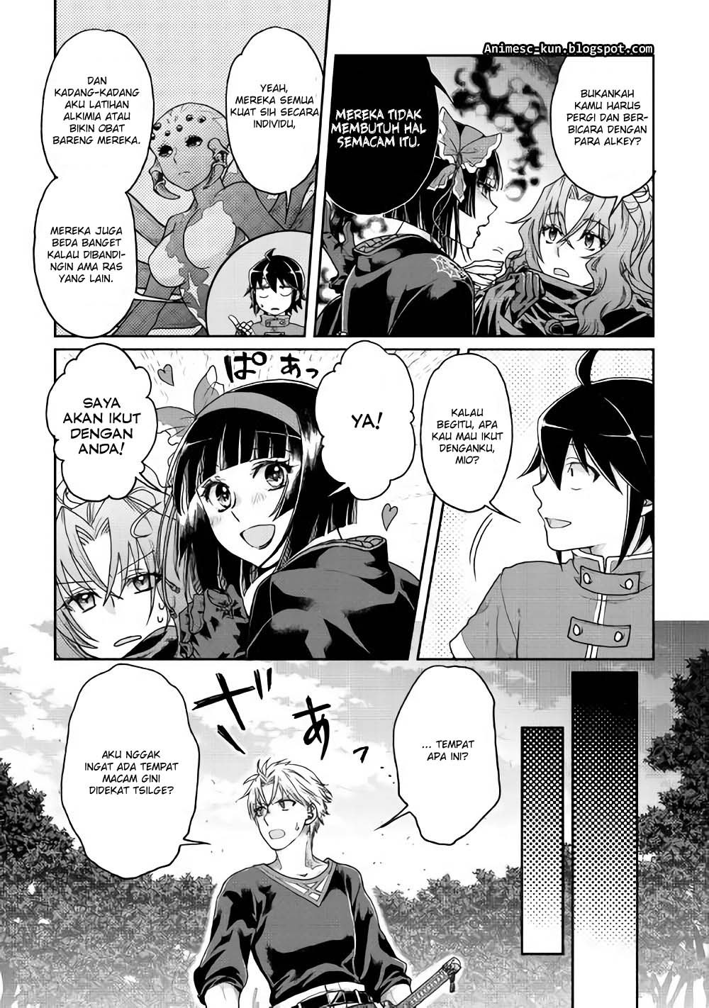 Tsuki ga Michibiku Isekai Douchuu chapter 33