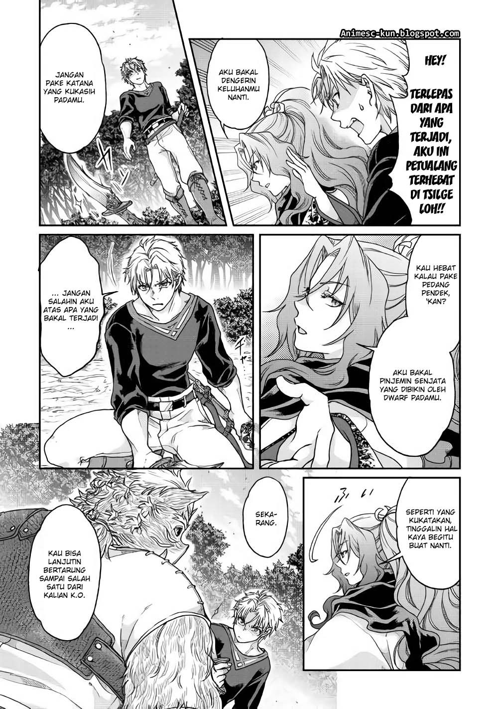 Tsuki ga Michibiku Isekai Douchuu chapter 33