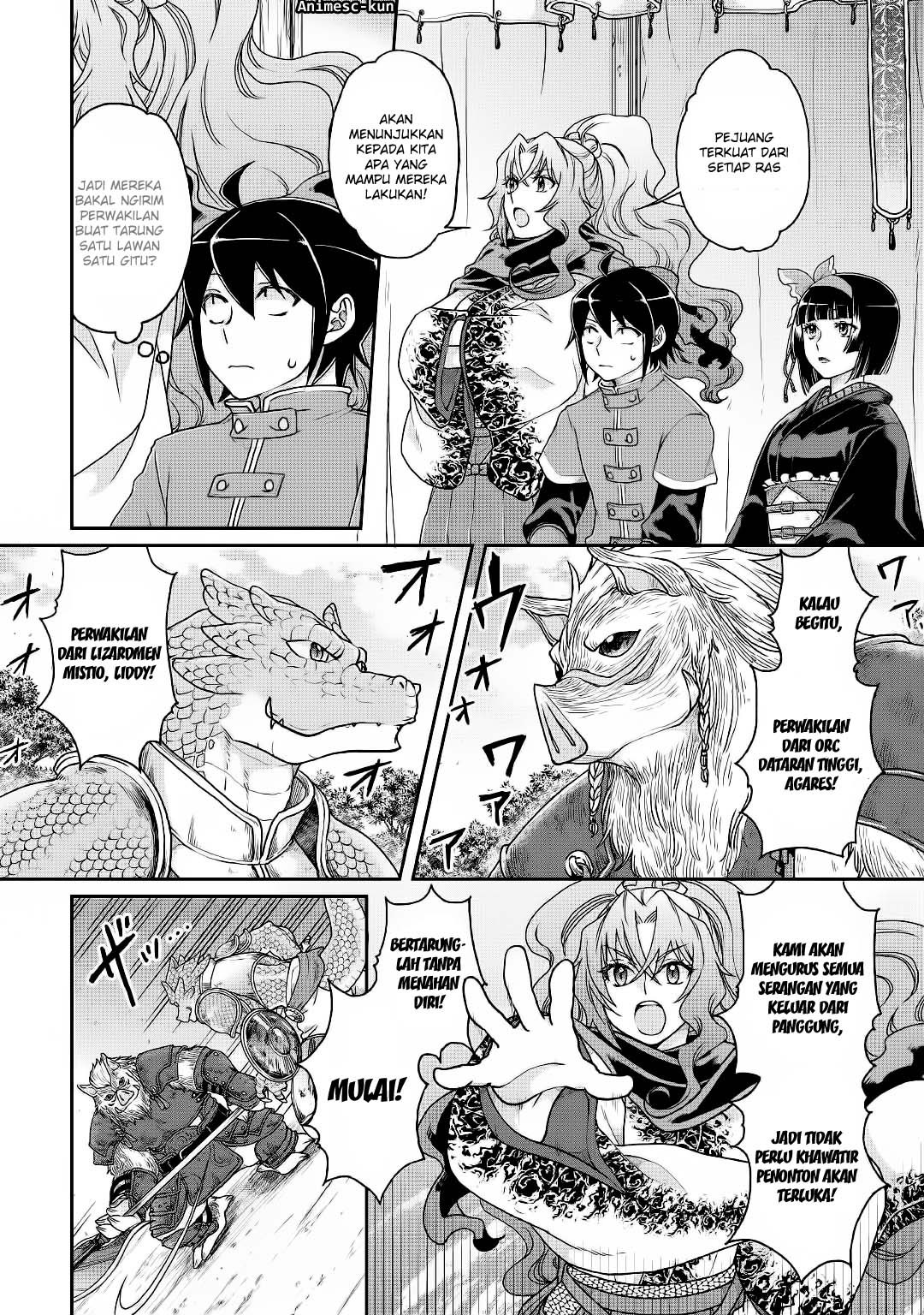 Tsuki ga Michibiku Isekai Douchuu chapter 34