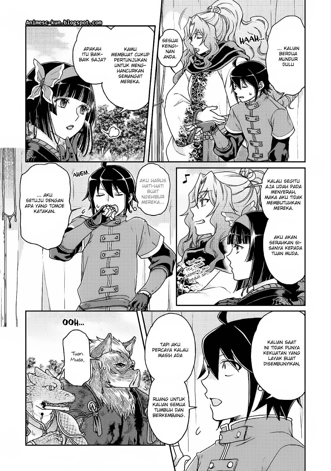 Tsuki ga Michibiku Isekai Douchuu chapter 34