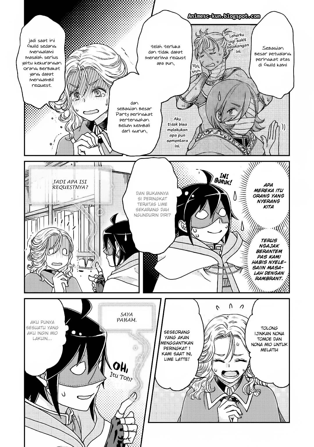 Tsuki ga Michibiku Isekai Douchuu chapter 34