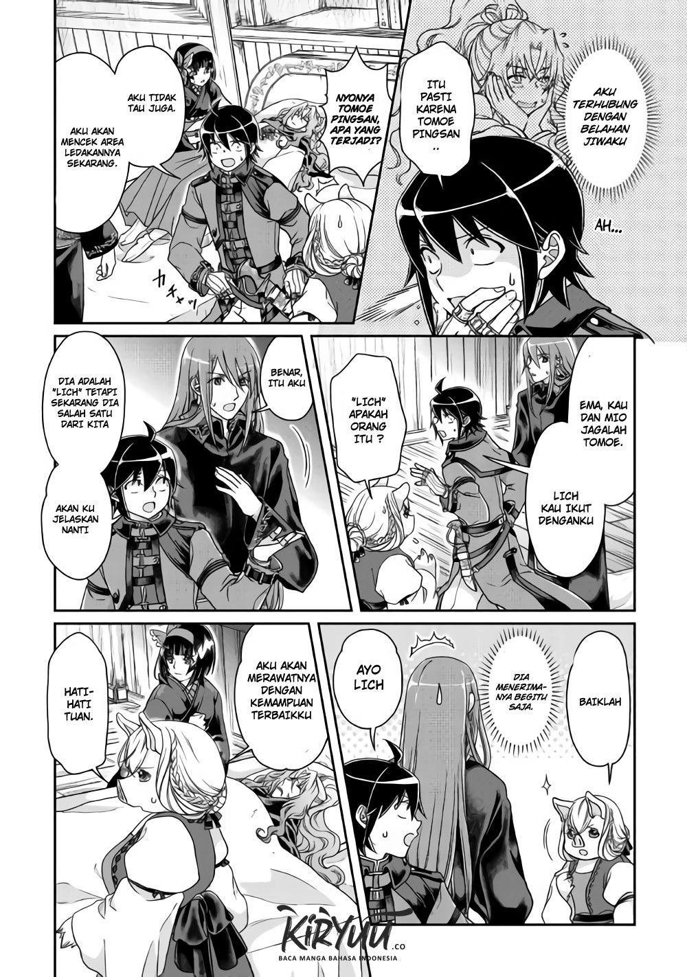 Tsuki ga Michibiku Isekai Douchuu Chapter 42 Bahasa Indonesia