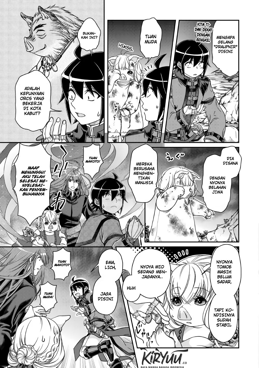 Tsuki ga Michibiku Isekai Douchuu Chapter 42 Bahasa Indonesia