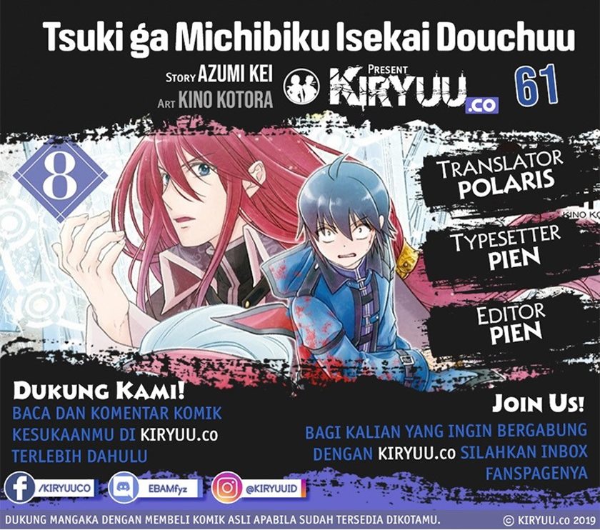 Tsuki ga Michibiku Isekai Douchuu Chapter 61 Bahasa Indonesia