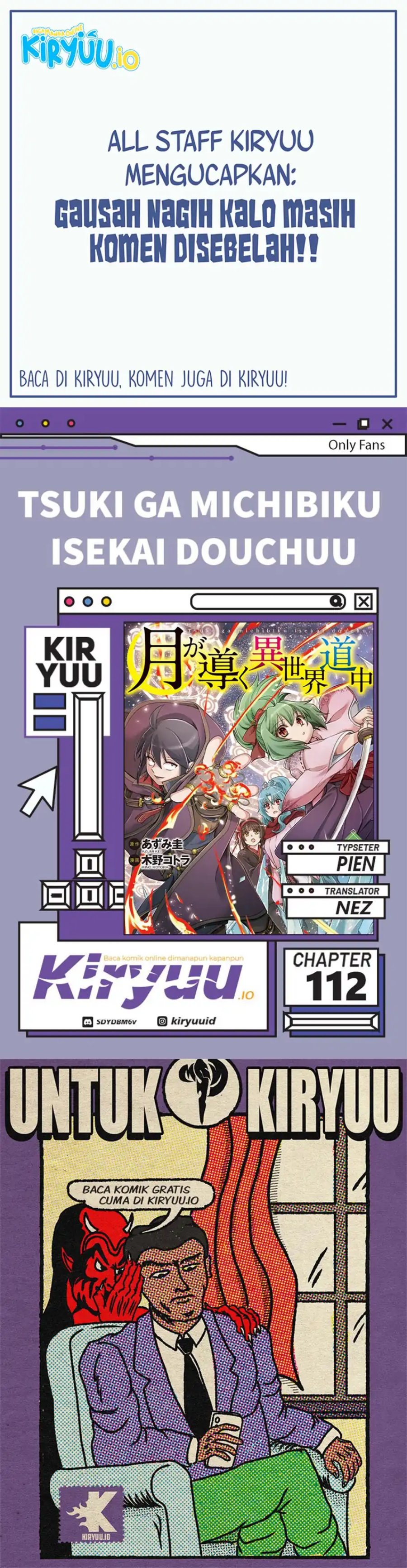 Tsuki ga Michibiku Isekai Douchuu chapter 112