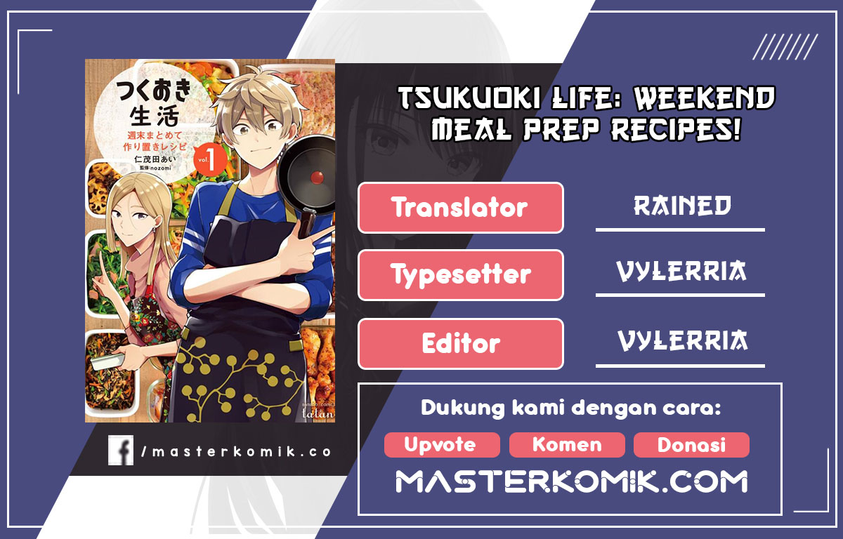 Tsukuoki Life: Weekend Meal Prep Recipes! chapter 1