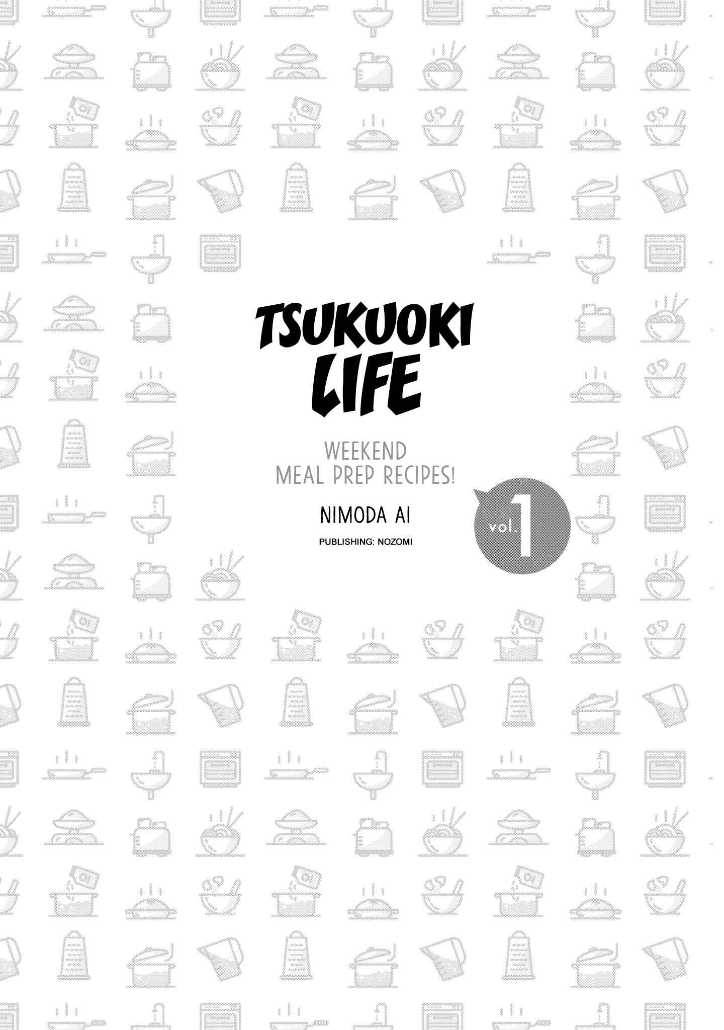 Tsukuoki Life: Weekend Meal Prep Recipes! chapter 1