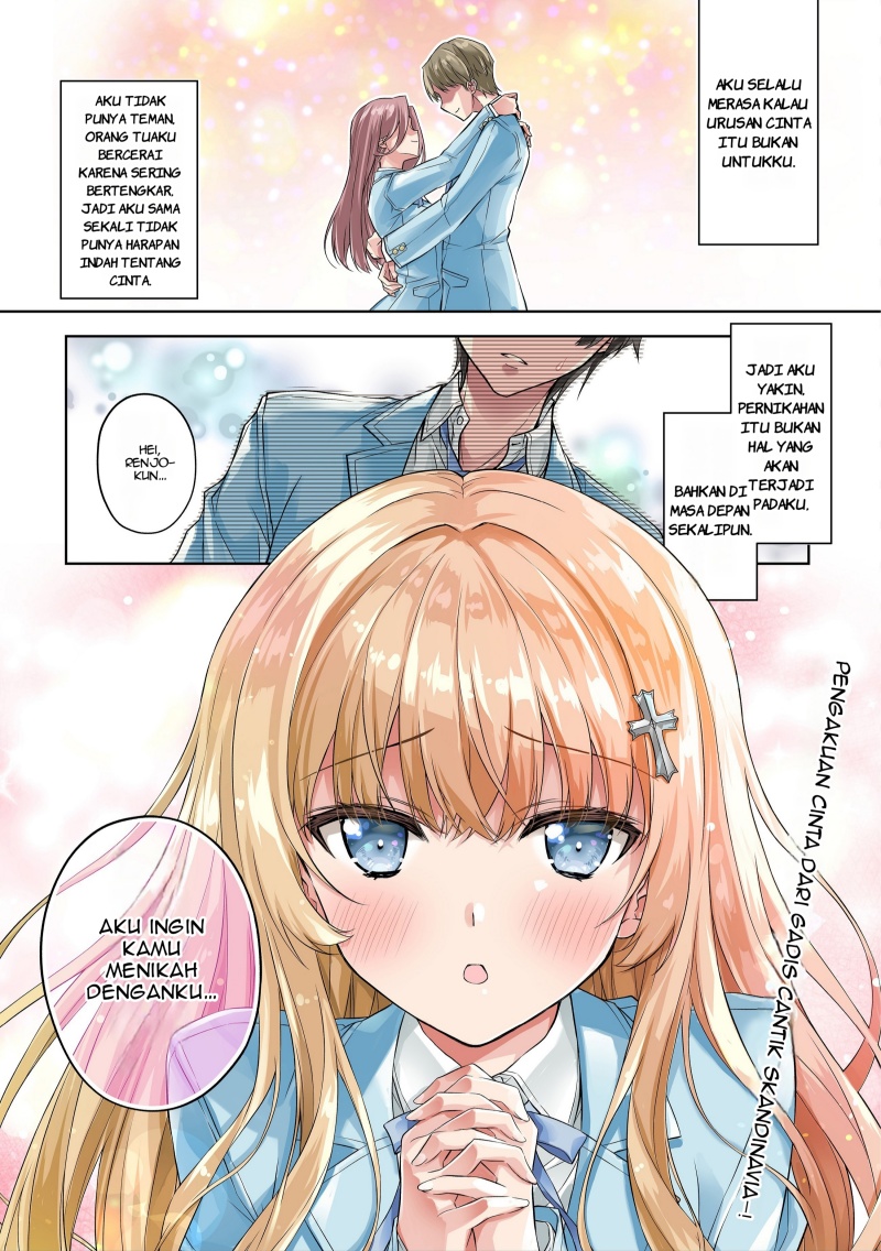 Tsundere Hokuou Bishoujo no Classmate ga Chapter 01 Bahasa Indonesia