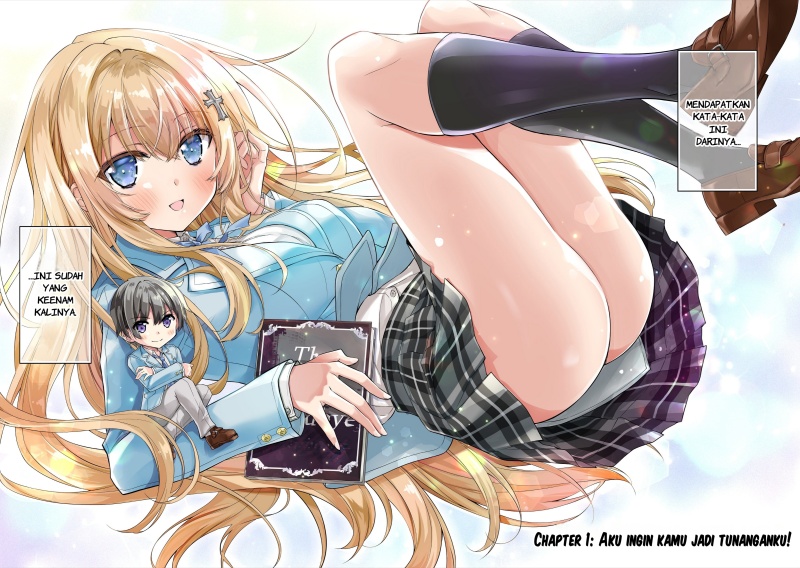 Tsundere Hokuou Bishoujo no Classmate ga Chapter 01 Bahasa Indonesia
