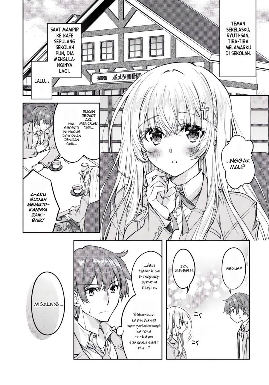 Tsundere Hokuou Bishoujo no Classmate ga, Kon’yakusha ni Natta Totan ni Dere Ippentou ni Natte Shimatta Ken ni Tsuite chapter 3