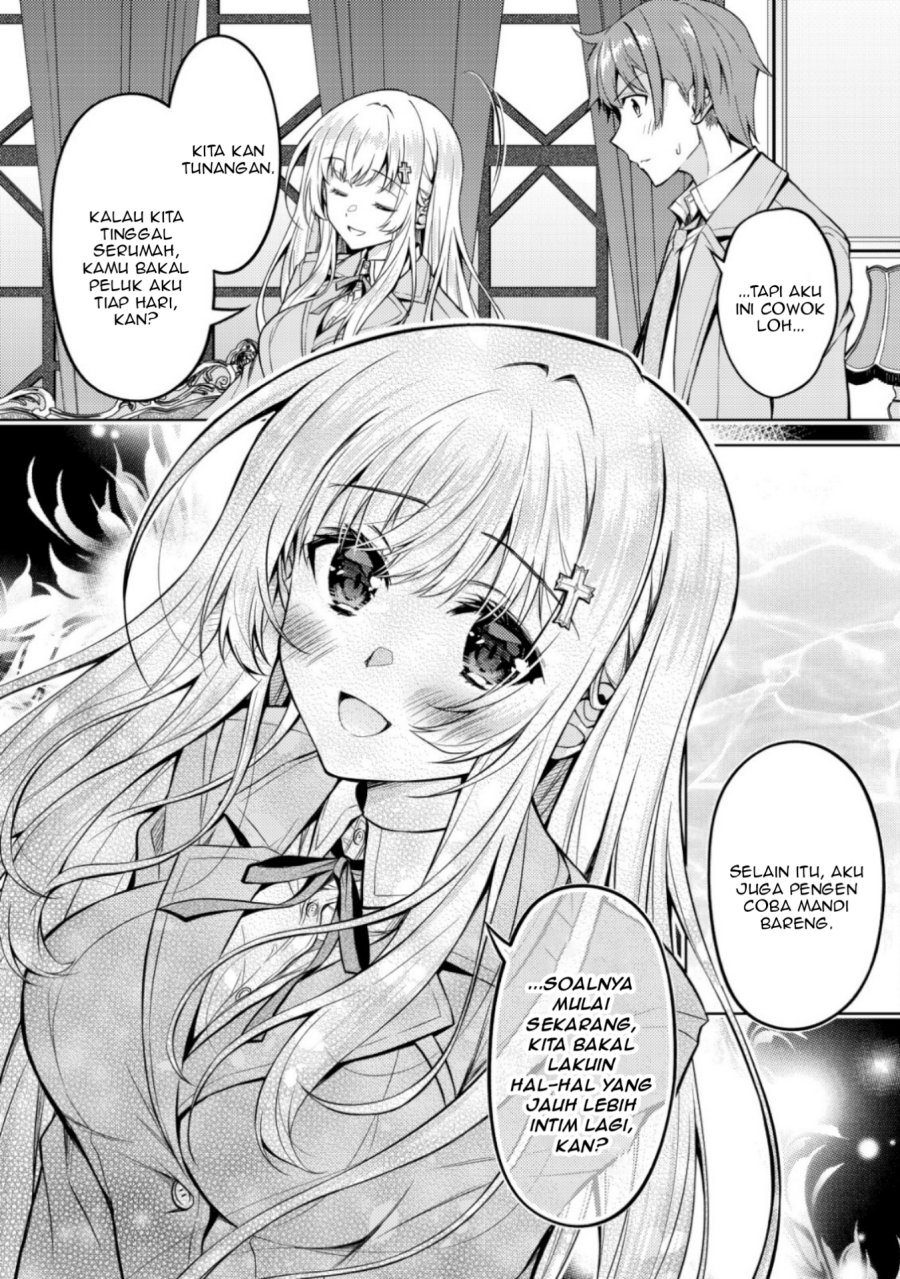 Tsundere Hokuou Bishoujo no Classmate ga, Kon’yakusha ni Natta Totan ni Dere Ippentou ni Natte Shimatta Ken ni Tsuite chapter 5