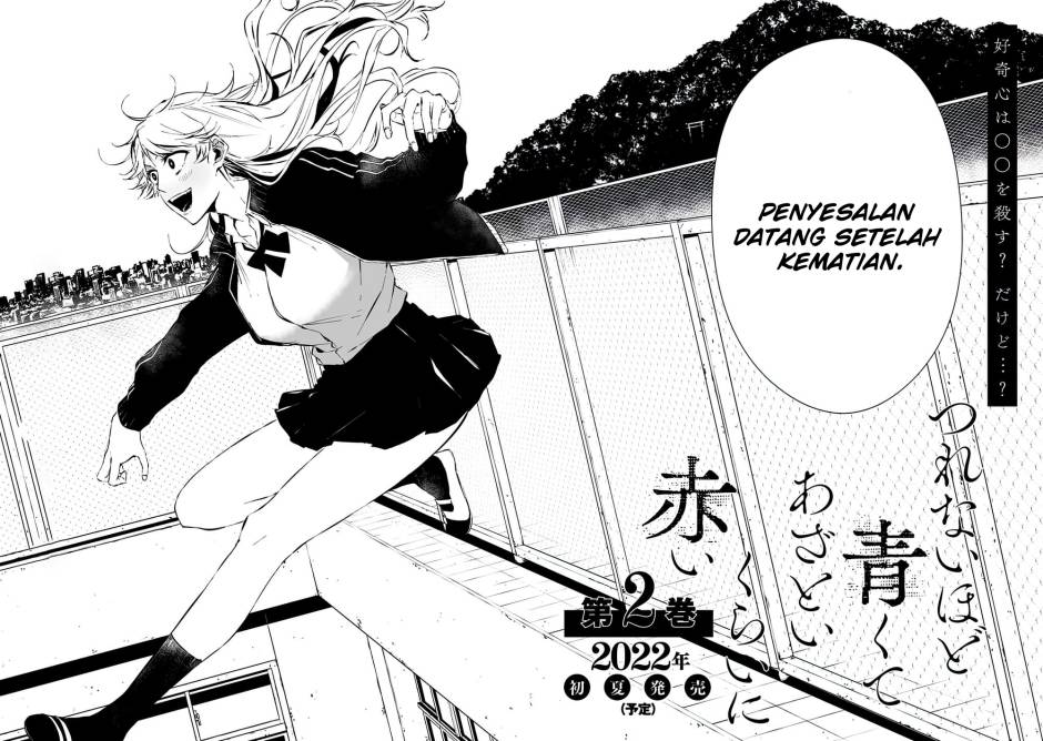 Tsurenai Hodo Aokute Azatoi Kurai ni Akai chapter 8