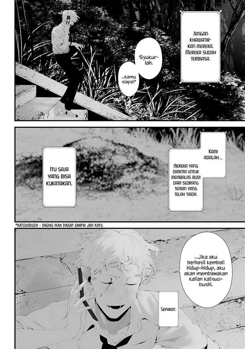 Tsurenai Hodo Aokute Azatoi Kurai ni Akai Chapter 41 Bahasa Indonesia