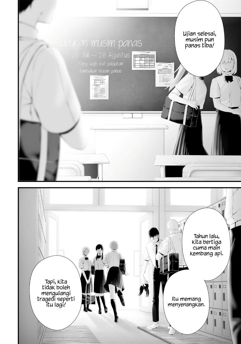 Tsurenai Hodo Aokute Azatoi Kurai ni Akai chapter 59