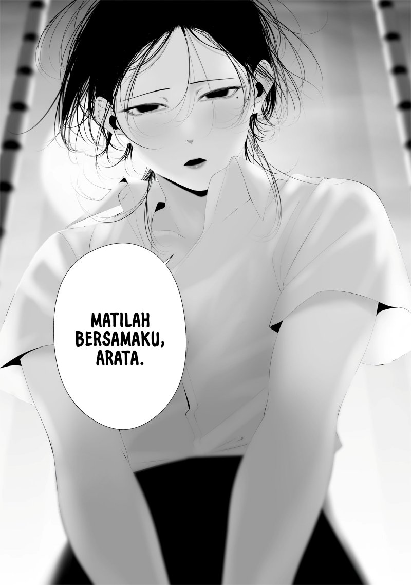 Tsurenai Hodo Aokute Azatoi Kurai ni Akai chapter 59