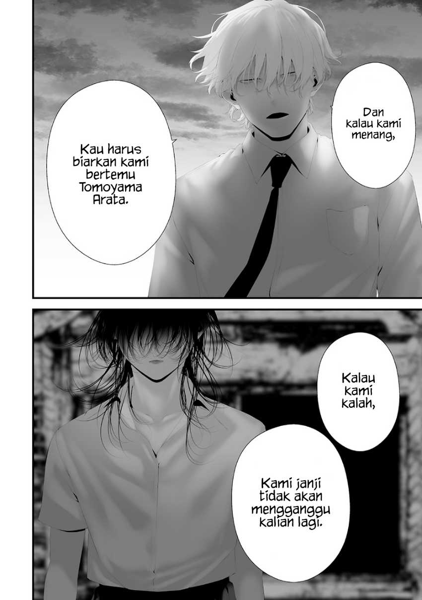 Tsurenai Hodo Aokute Azatoi Kurai ni Akai Chapter 74.8 Bahasa Indonesia