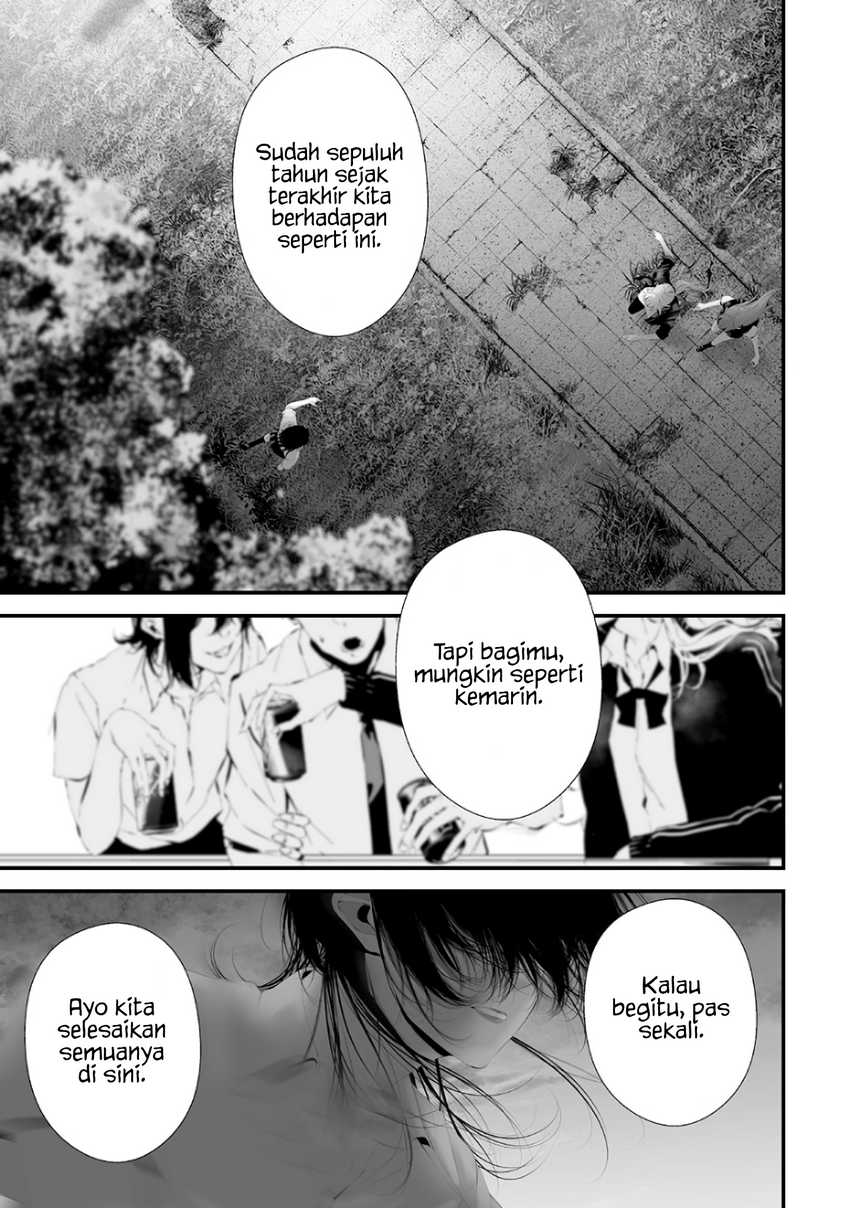 Tsurenai Hodo Aokute Azatoi Kurai ni Akai Chapter 74.8 Bahasa Indonesia