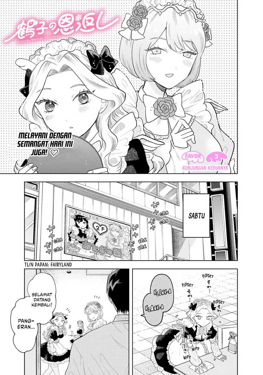 Tsuruko Returns the Favor Chapter 03 Bahasa Indonesia