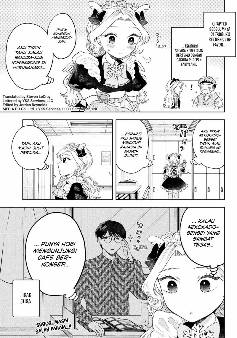 Tsuruko Returns the Favor Chapter 12 Bahasa Indonesia