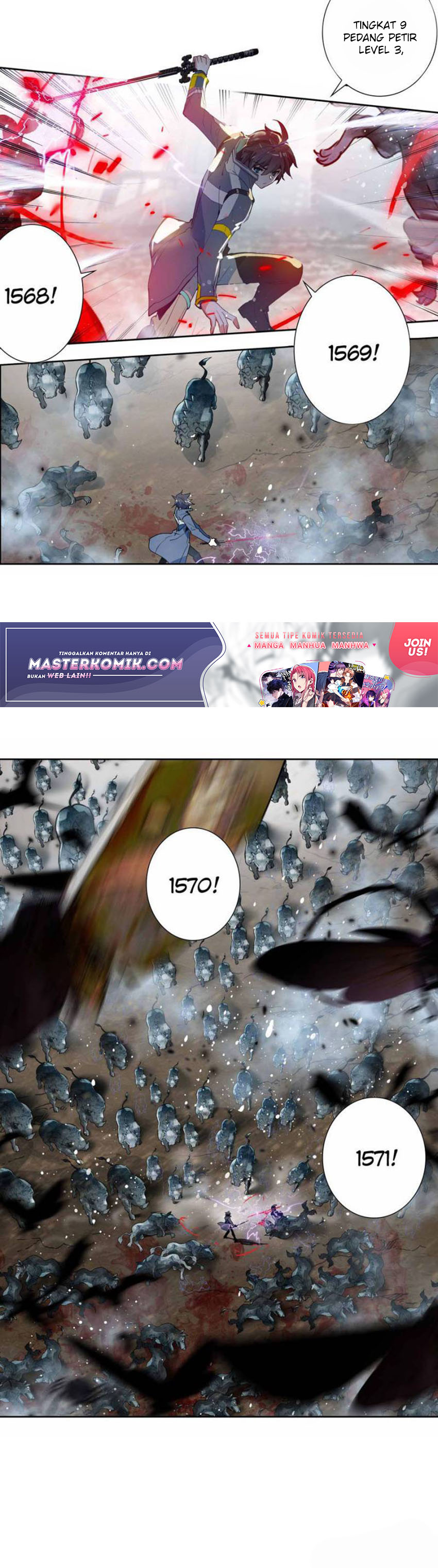 Tun Shi Xing Kong Chapter 126 Bahasa Indonesia