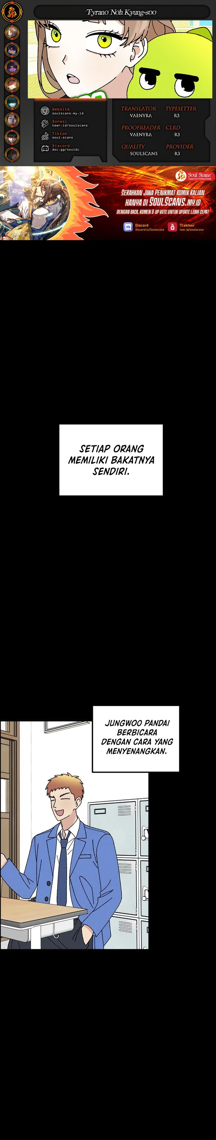 Tyranno Noh Kyung-Soo Chapter 14 Bahasa Indonesia